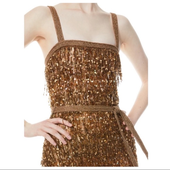 ALICE + OLIVIA Sonja Sequin Mini Dress - Picture 9 of 15